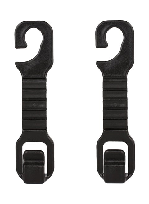 2-Piece Car Seat Headrest Bag And Coat Hanging Hook
