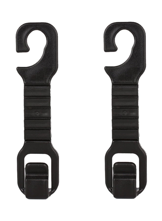 ZIQIAO 2-Piece Car Seat Headrest Bag And Coat Hanging Hook  - Image 1