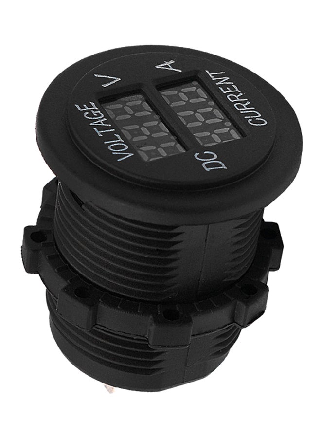 Generic Motorcycle Digital Voltmeter And Amperemeter  - Image 2