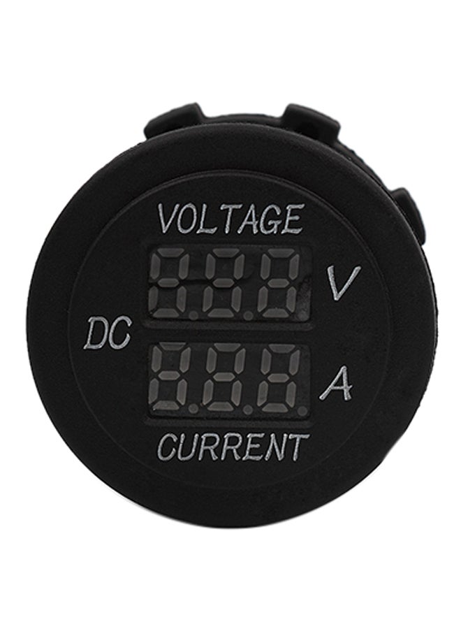 Generic Motorcycle Digital Voltmeter And Amperemeter  - Image 3