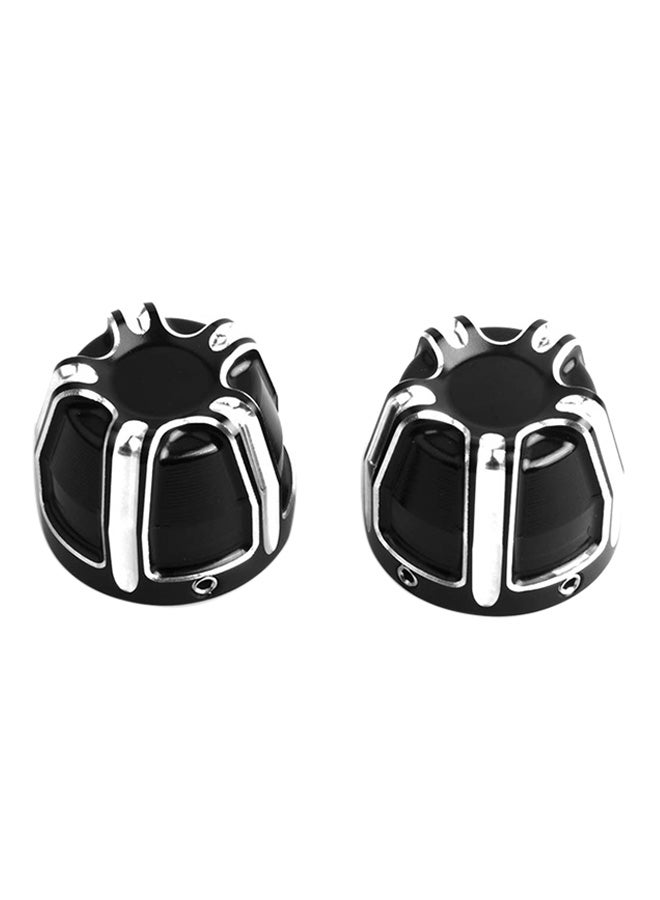Generic Harley Motorcycle Front Wheel Axle Cover  - Image 1