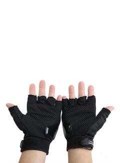 2-Piece Motorcycle Racing Half-Finger Protective Gloves Set - v1519659975/N13404602A_2