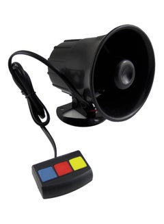Generic Motorcycle 3 Sound Security Horn With Switch  - Image 1