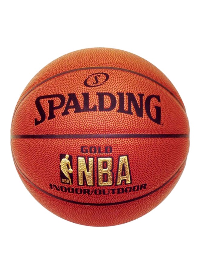 سبالدينج كرة سلة من NBA ذهبية مناسبة للعب في الداخل/الخارج 