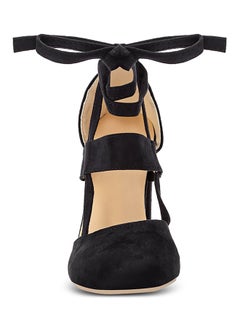Generic Lace-Up Heel Sandal Black  - Image 4