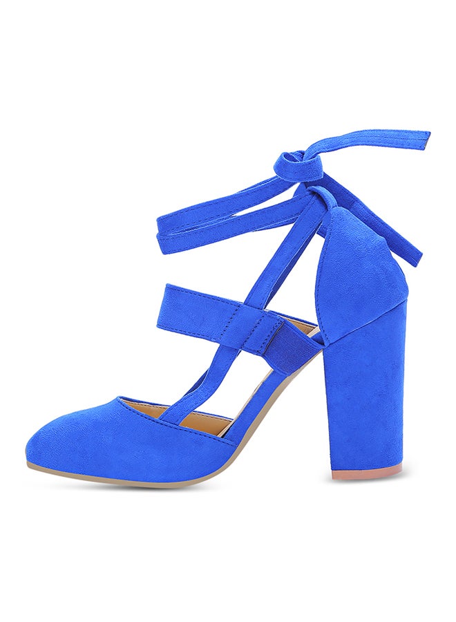 Generic - Lace-Up Heel Sandal Blue - Image 1