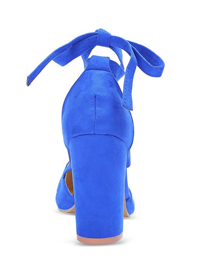 Generic - Lace-Up Heel Sandal Blue - Image 1