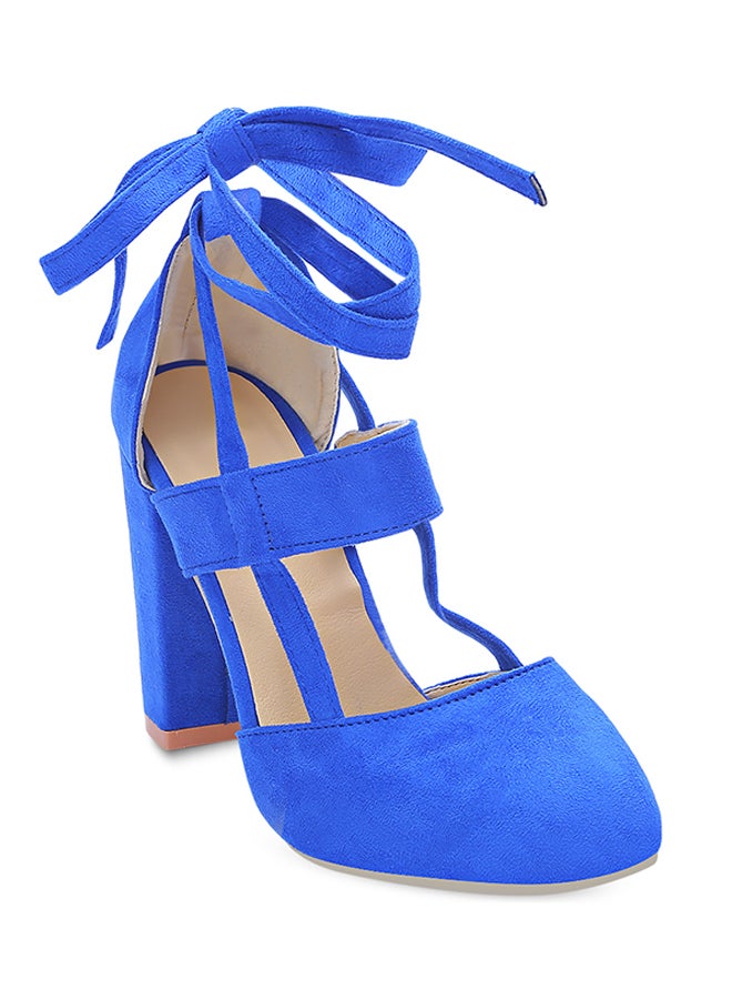Generic - Lace-Up Heel Sandal Blue - Image 1