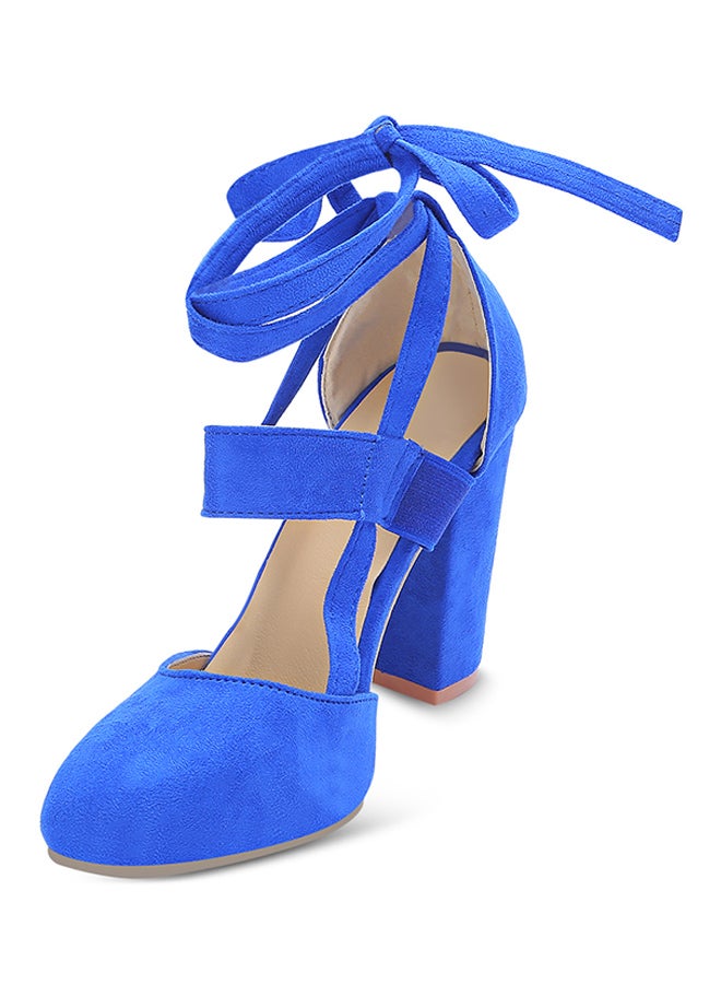 Generic - Lace-Up Heel Sandal Blue - Image 1