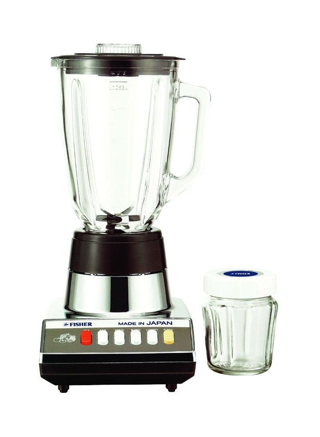 FISHER Mixer And Blender 220V 1.46 L FM-2460CG Clear/Silver/Black 