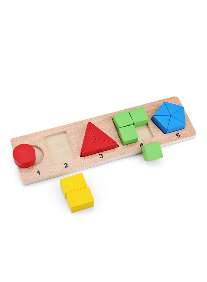 طقم مكعبات البناء ثلاثية الأبعاد ذات الأشكال الهندسية المتطابقة من النوع C - Image 2