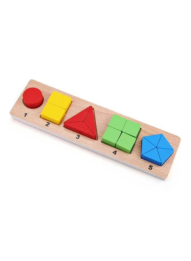 طقم مكعبات البناء ثلاثية الأبعاد ذات الأشكال الهندسية المتطابقة من النوع C - Image 4