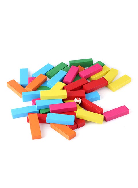48-Piece Tumbling Tower Building Block Set