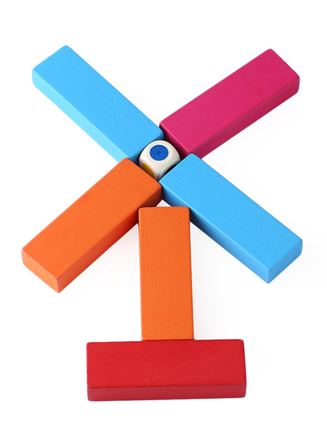 48-Piece Tumbling Tower Building Block Set