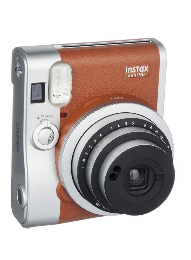 FUJIFILM Instax Mini 90 Neo Classic Instant Film Camera Brown - Image 2