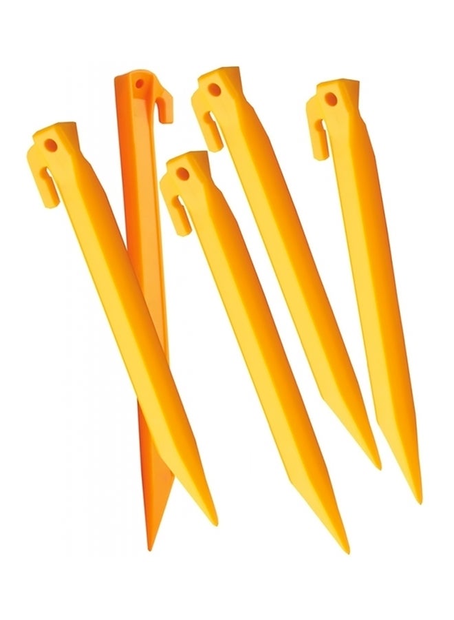 Vango 5-Piece Plastic Tent Peg Set 20cm