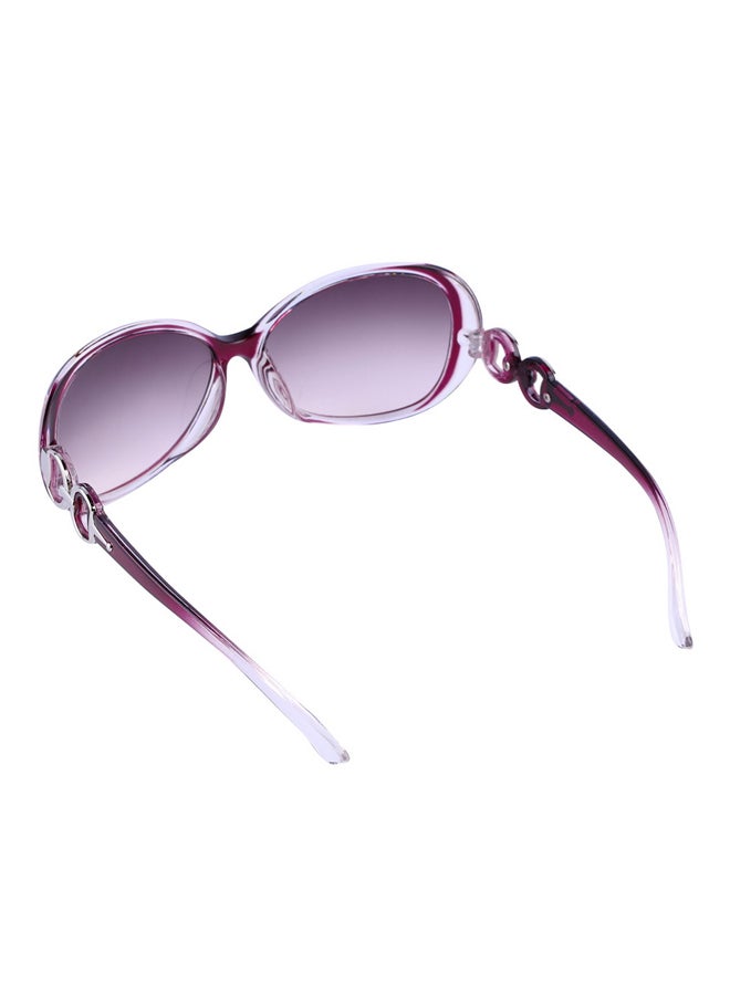 أوتاد نظارة شمسية كبيرة الحجم بإطار كامل - مقاس العدسة 59 مم للنساء - Image 4