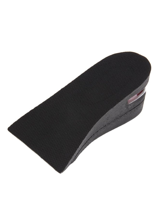 OUTAD Pair Of Adjustable Heel Insoles Pad Black 