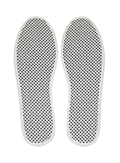 OUTAD Self-Heating Magnetic Deodorant Insole Pad White/Black 
