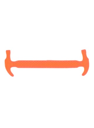 16-Piece Elastic Silicone Shoelace Set Orange - v1519813094/N13488380V_1