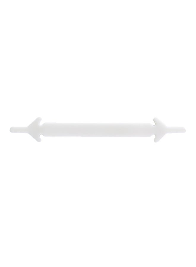OUTAD - Elastic Silicone Shoelace White - Image 1