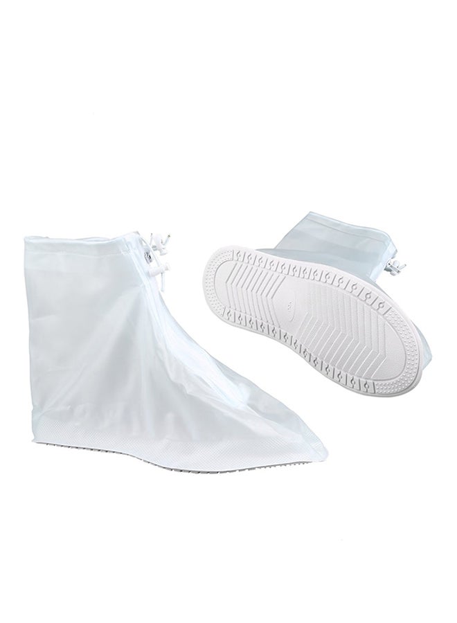 OUTAD Anti-slip Overshoes For Travel White 