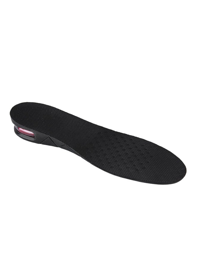 OUTAD Height Increased 2 layer Shoe Insoles Black 