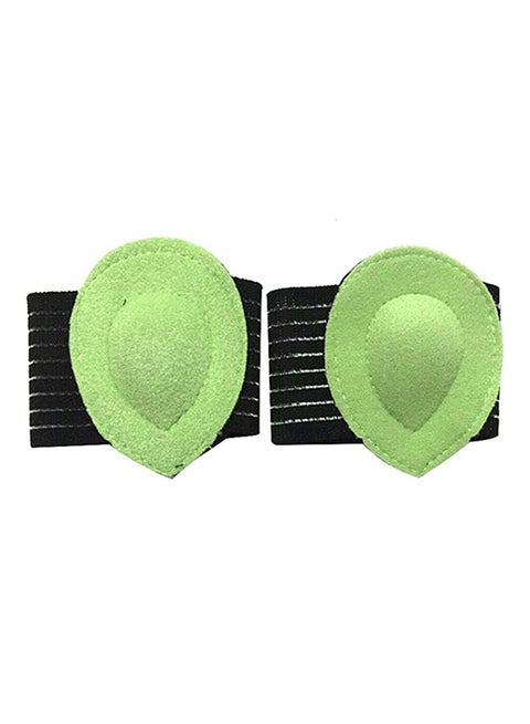 Orthotics Insoles Shoe Pads Black/Green