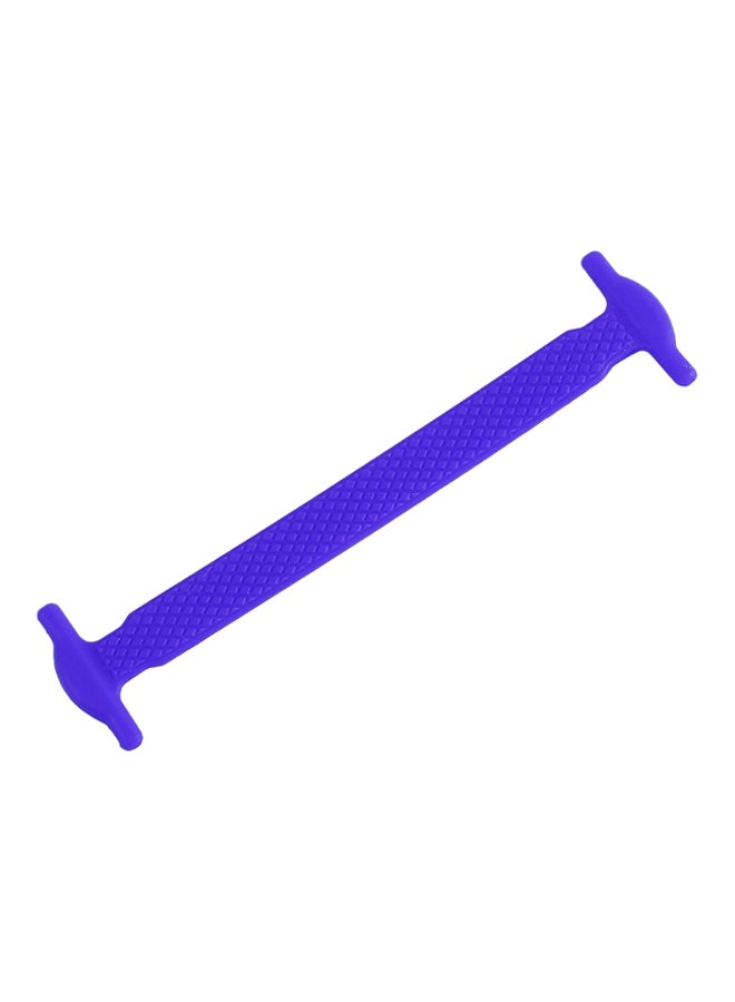 16-Piece Elastic Non-tie Shoelace Blue