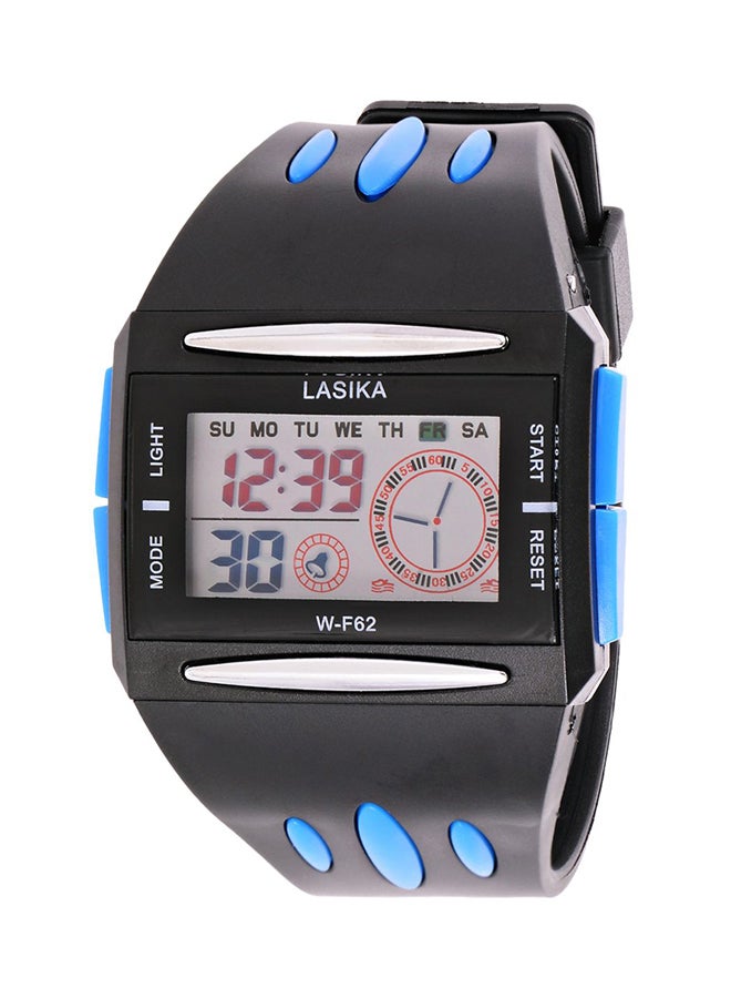 Lasika Water Resistant Polyurethane Digital Watch WF062 