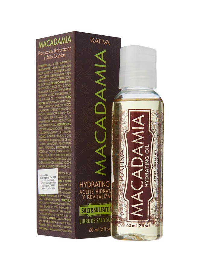 Macadamia Hydrating Oil 60ml