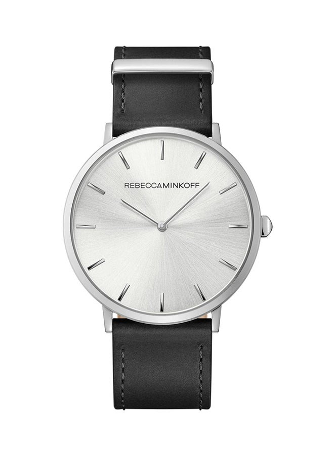 Rebecca Minkoff - Women's Leather Major Analog Watch 2200011 - Image 1