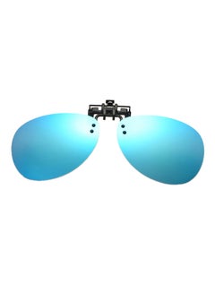 Generic unisex UV400 Polarized Oval Clip On Sunglasses 