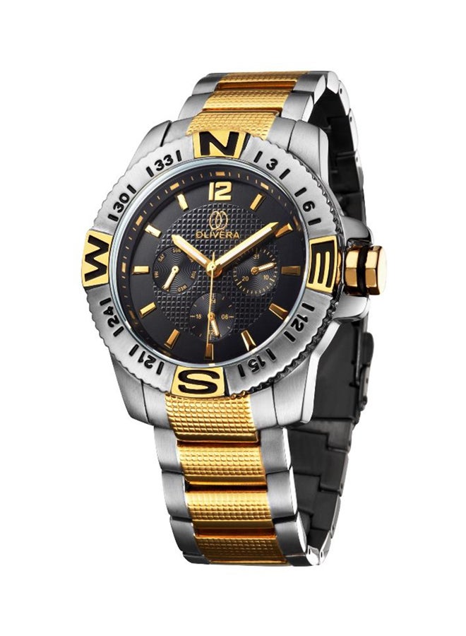 Men's Stainless Steel Analog Watch OG858