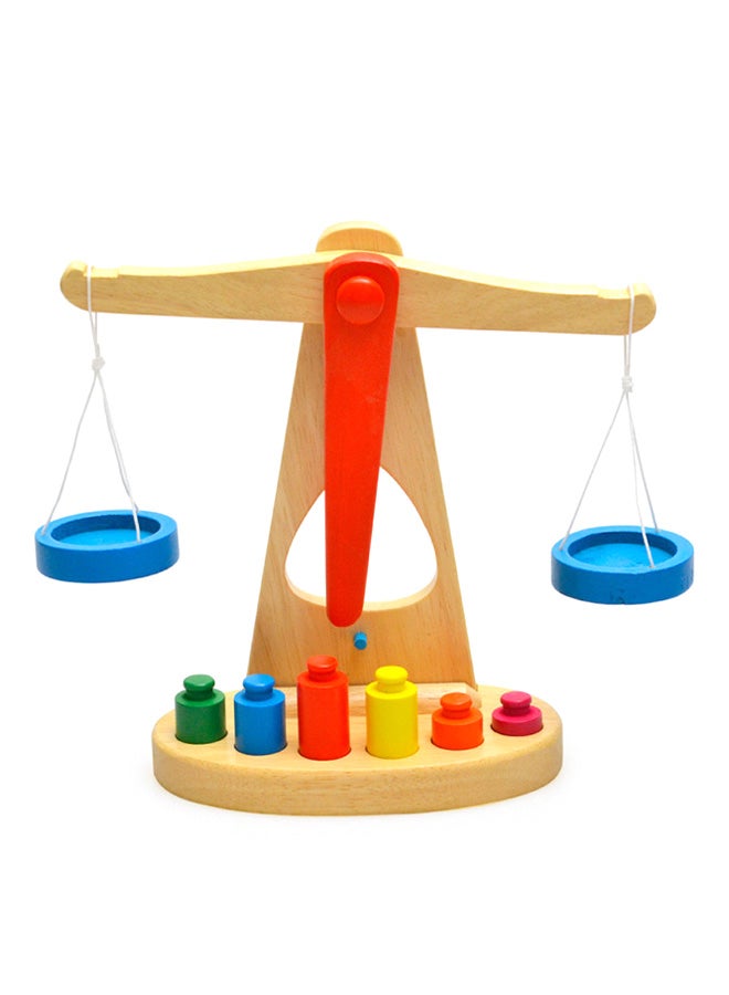 Wooden Weight Balance Educational Toy