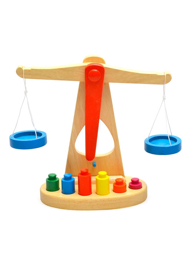 Wooden Weight Balance Educational Toy