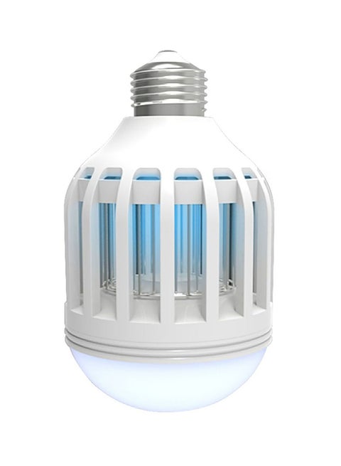 مصباح 2 في 1 بإضاءة LED مع صاعق للحشرات ZM400 أبيض