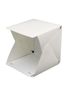 Generic Portable Mini Folding Studio Photography LED Softbox 20x20centimeter White  - Image 2