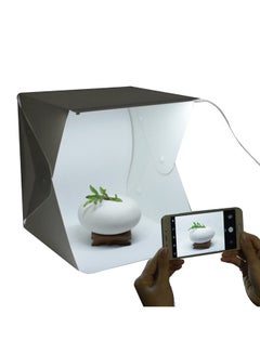 Generic Portable Mini Folding Studio Photography LED Softbox 20x20centimeter White  - Image 4