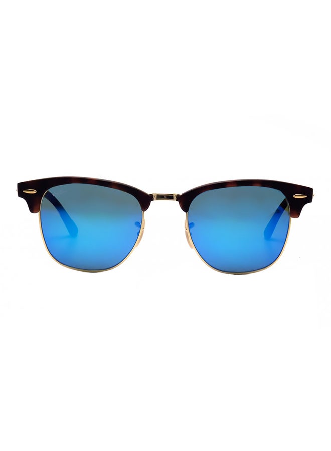 Ray-Ban Mirrored Clubmaster Sunglasses RB3016 1145  - Image 2
