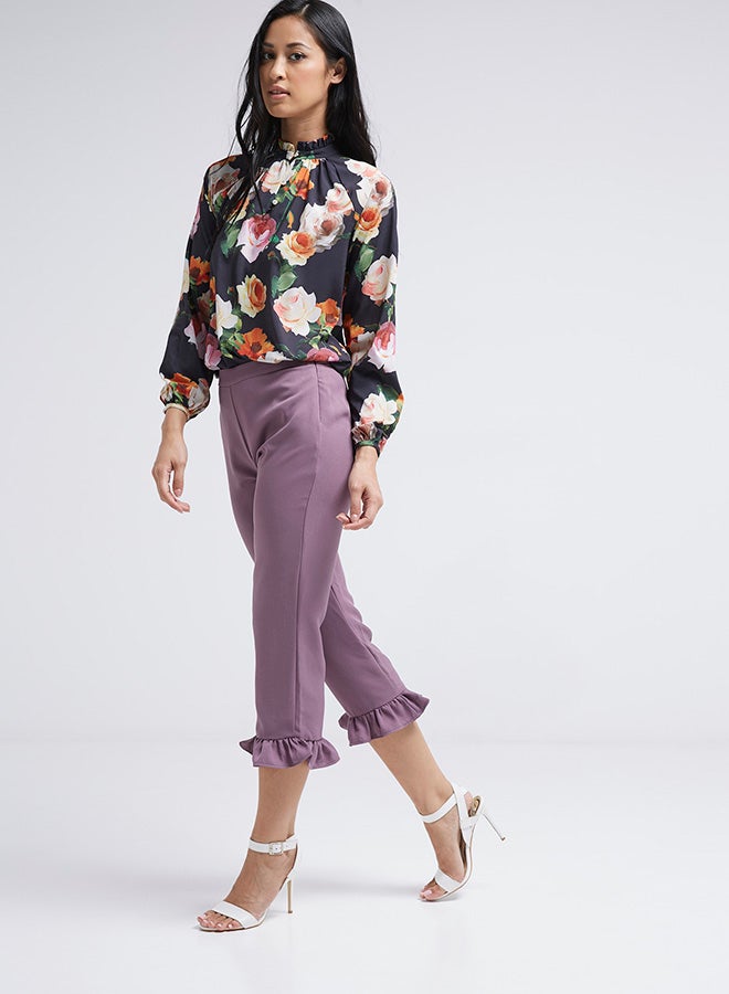 Seden Floral Printed Blouse  - Image 3