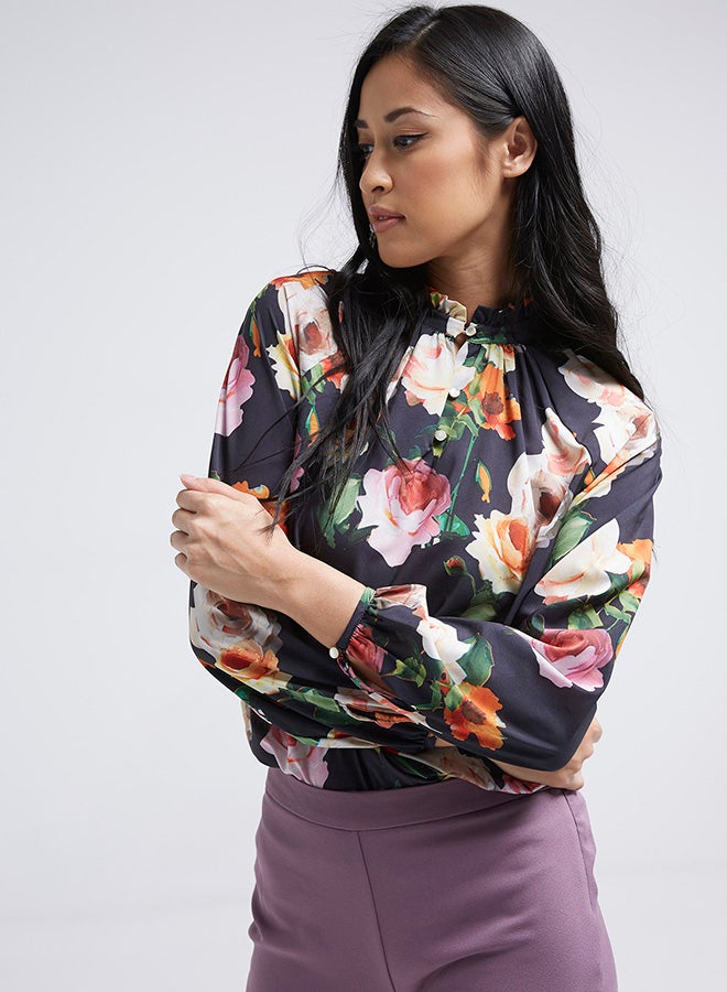 Seden Floral Printed Blouse  - Image 1