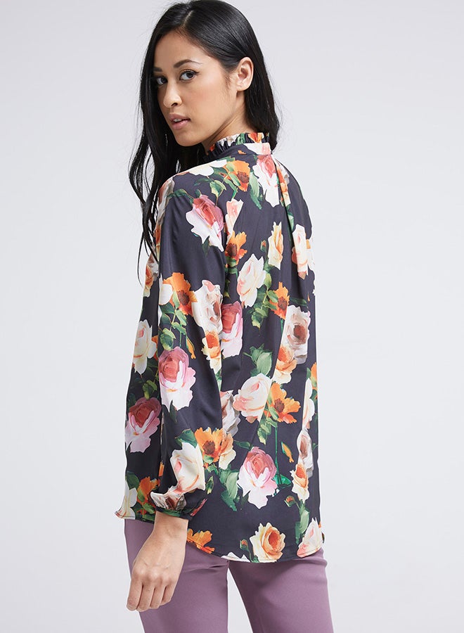 Seden Floral Printed Blouse  - Image 2