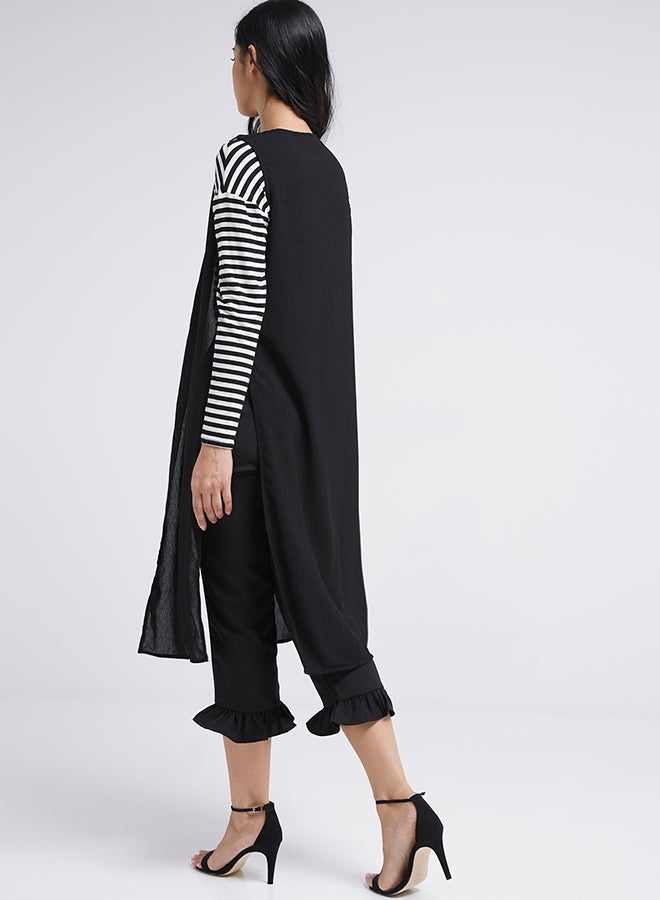 Seden - Side Slit Vest Black - Image 1