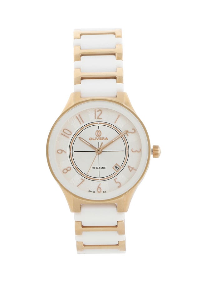 ساعة يد كاجوال بعقارب طراز OL1352 women