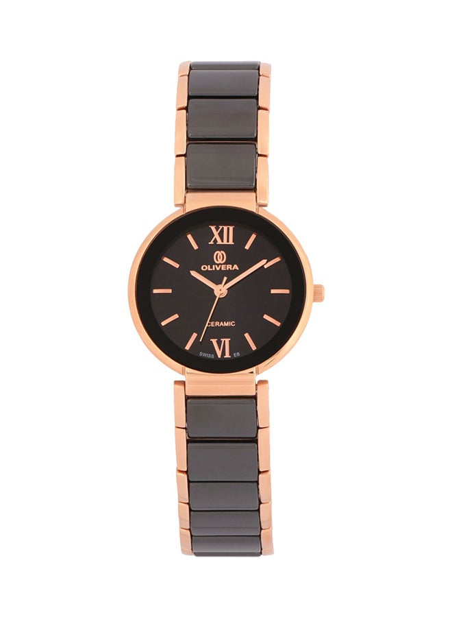 ساعة يد كاجوال بعقارب طراز OL1384 women
