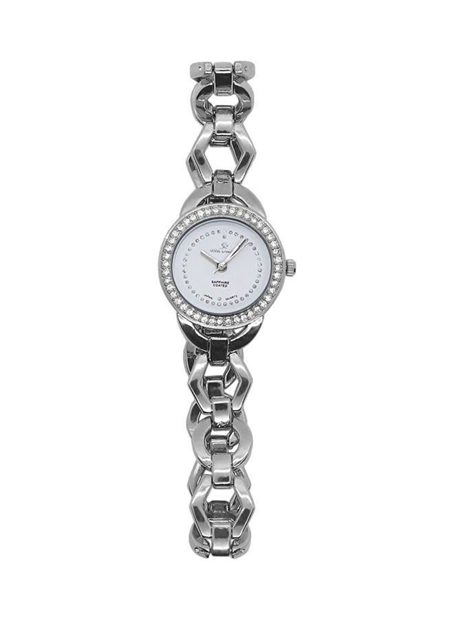 women Stone Studded Analog Watch SL034