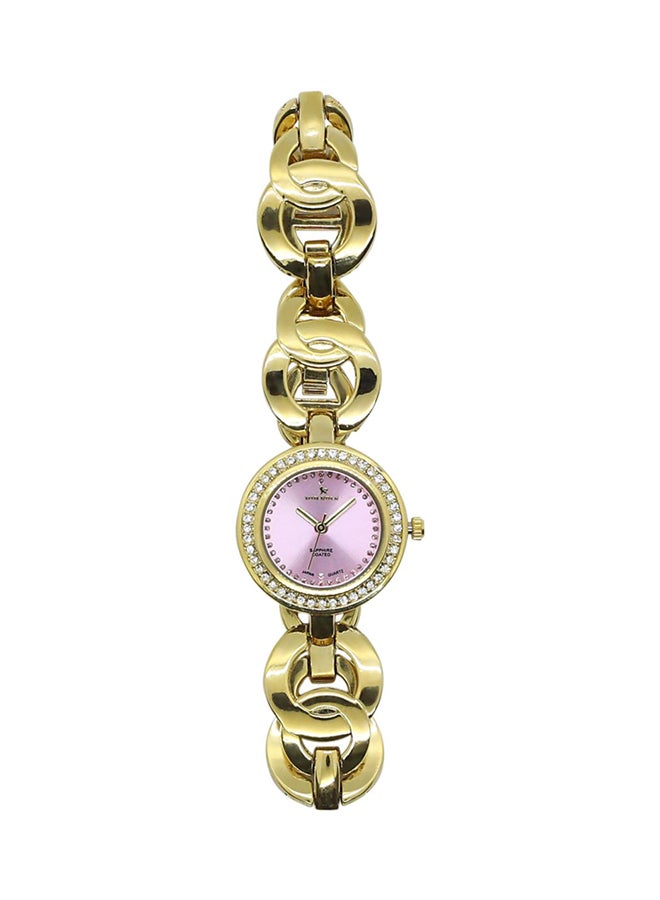 women Stone Studded Analog Watch SL032