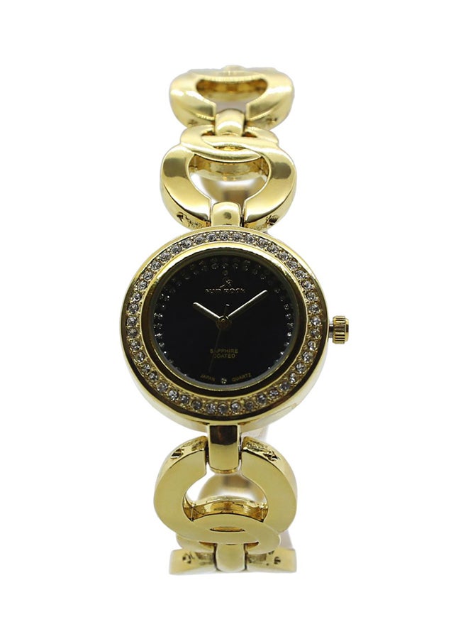 ساعة بعقارب مرصعة بالأحجار طراز SL032 women