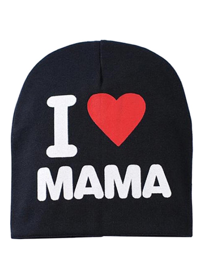 Bluelans - Knitted Beanie Black Mama - Image 1